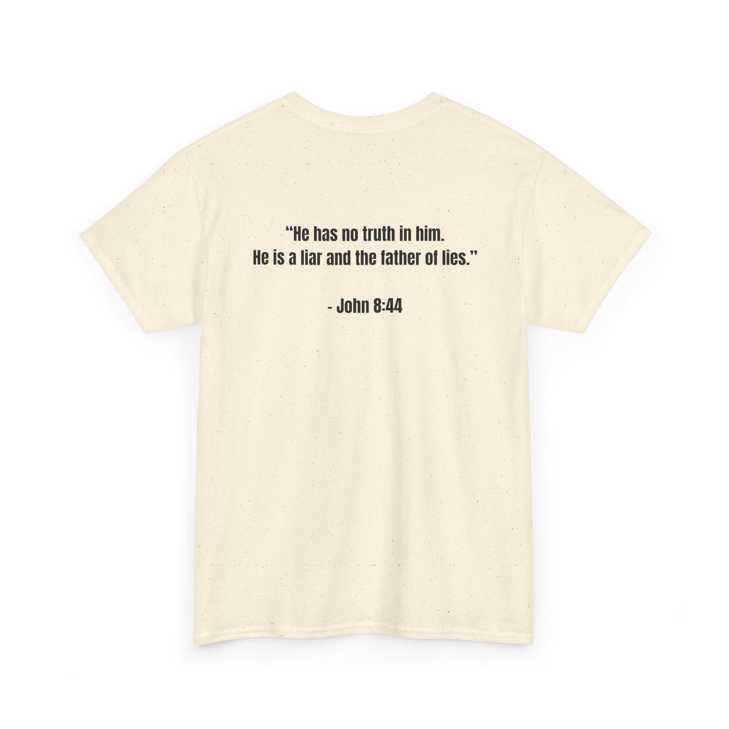 Devil Is a Liar Unisex Heavy Cotton Tee - Faith-Inspired Graphic T-Shirt