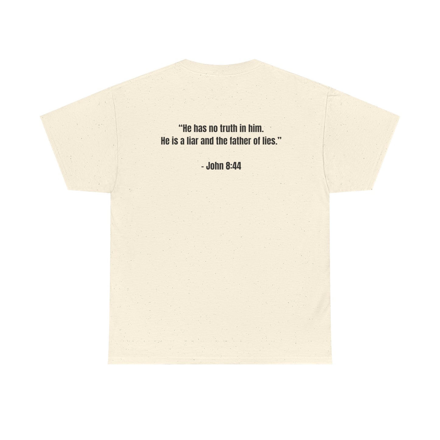 Devil Is a Liar Unisex Heavy Cotton Tee - Faith-Inspired Graphic T-Shirt