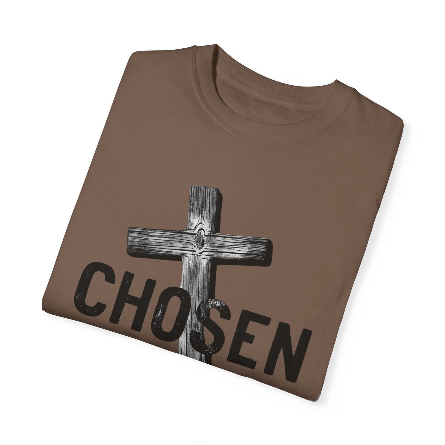 Faith-Inspired Unisex T-Shirt - 'Chosen' Design with Cross and 1 Peter 2:9