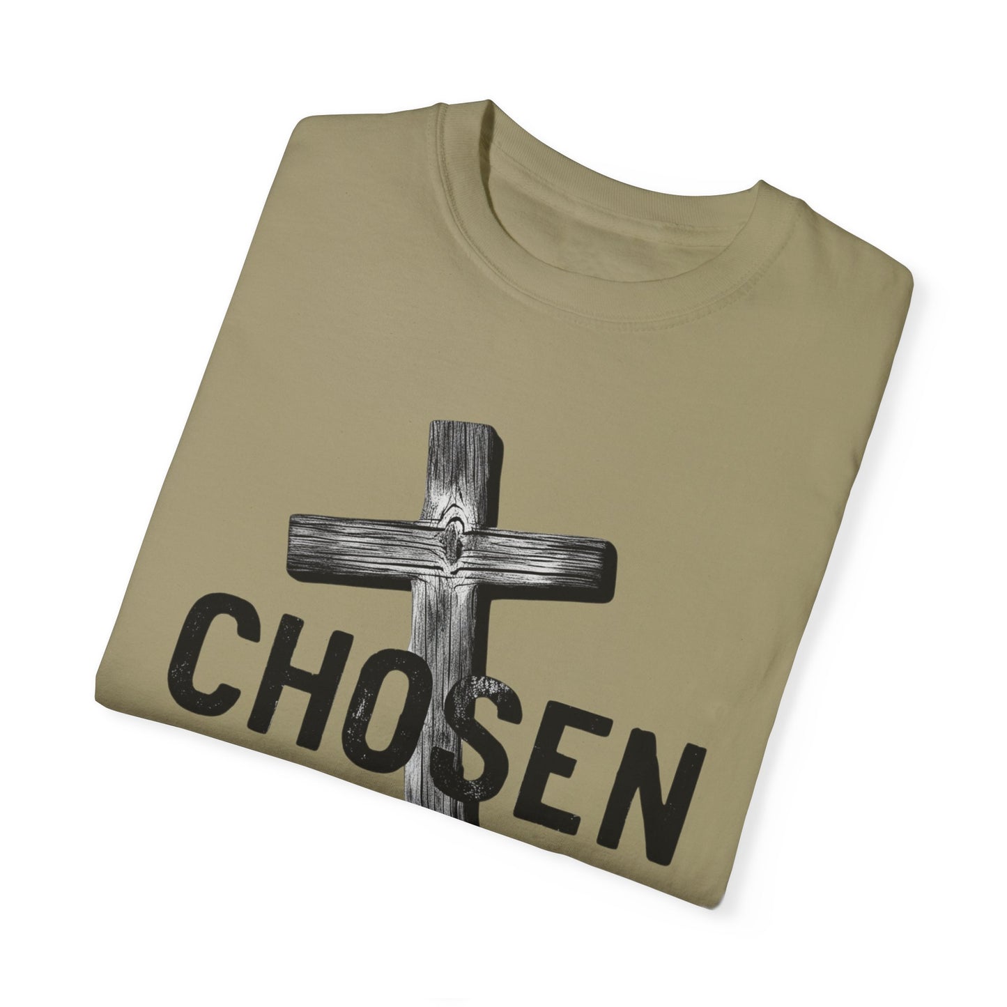 Faith-Inspired Unisex T-Shirt - 'Chosen' Design with Cross and 1 Peter 2:9