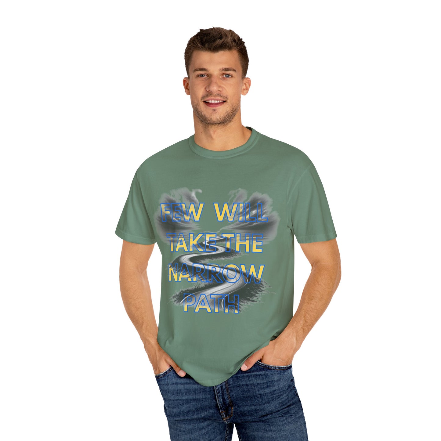 Inspirational Unisex T-Shirt - 'Few Will Take The Narrow Path' Design