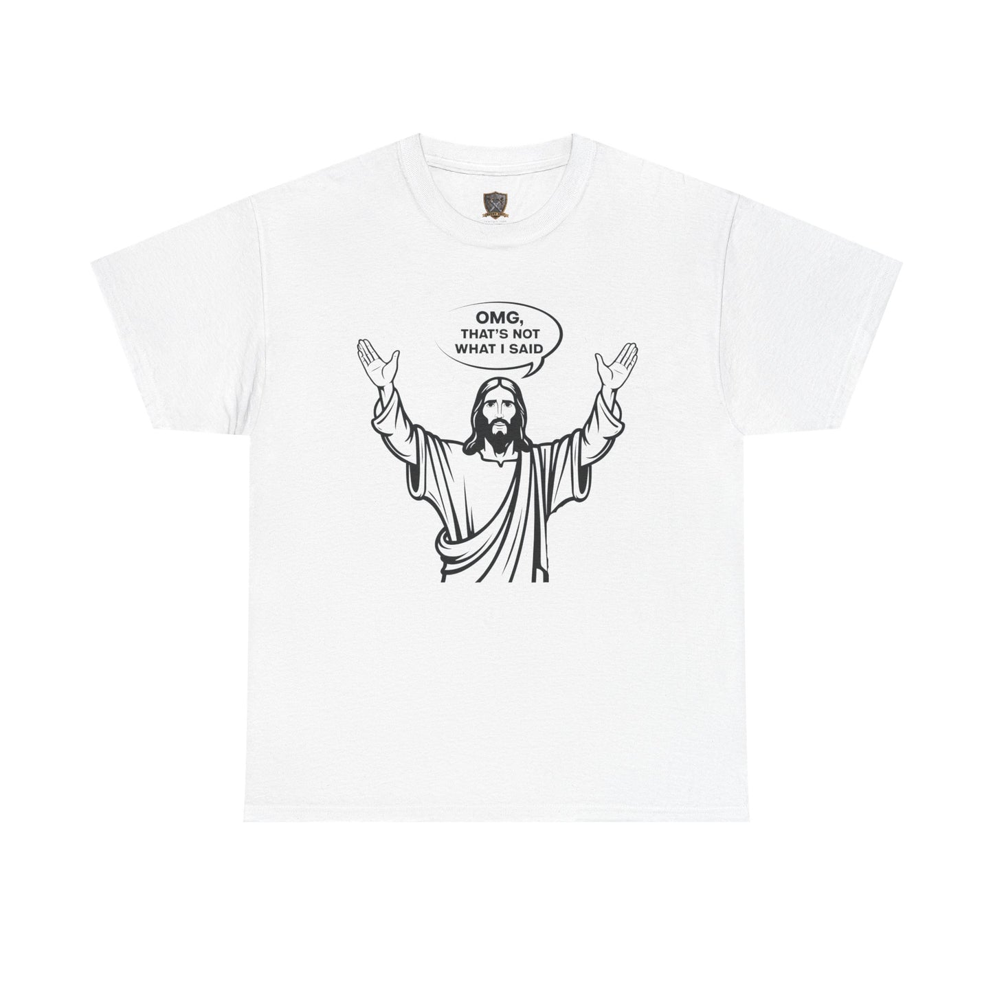"OMG, That’s NOT What I Said!" – The Divine Facepalm Tee