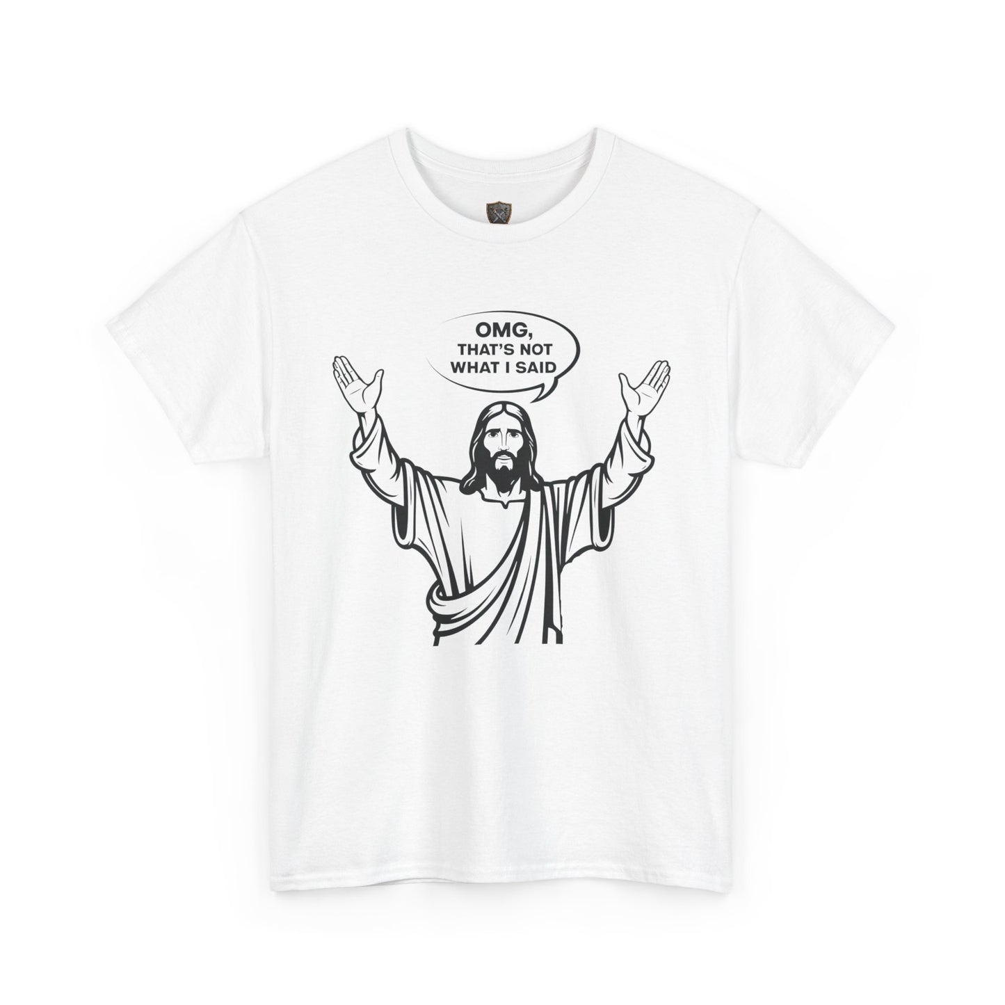 "OMG, That’s NOT What I Said!" – The Divine Facepalm Tee