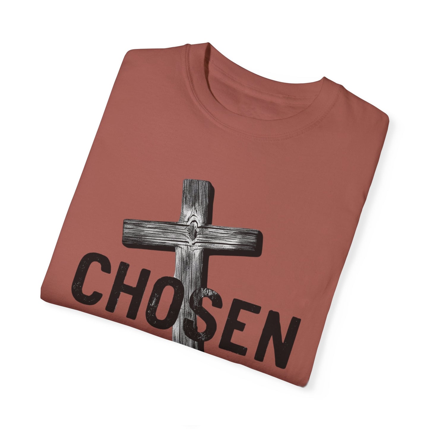 Faith-Inspired Unisex T-Shirt - 'Chosen' Design with Cross and 1 Peter 2:9