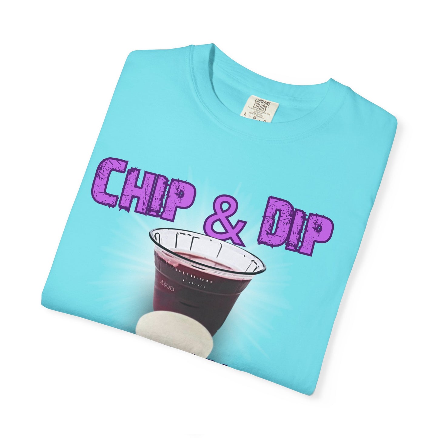 Breaking Bread with a side of humor-Chip & Dip Remembrance T-Shirt | Unisex Garment-Dyed