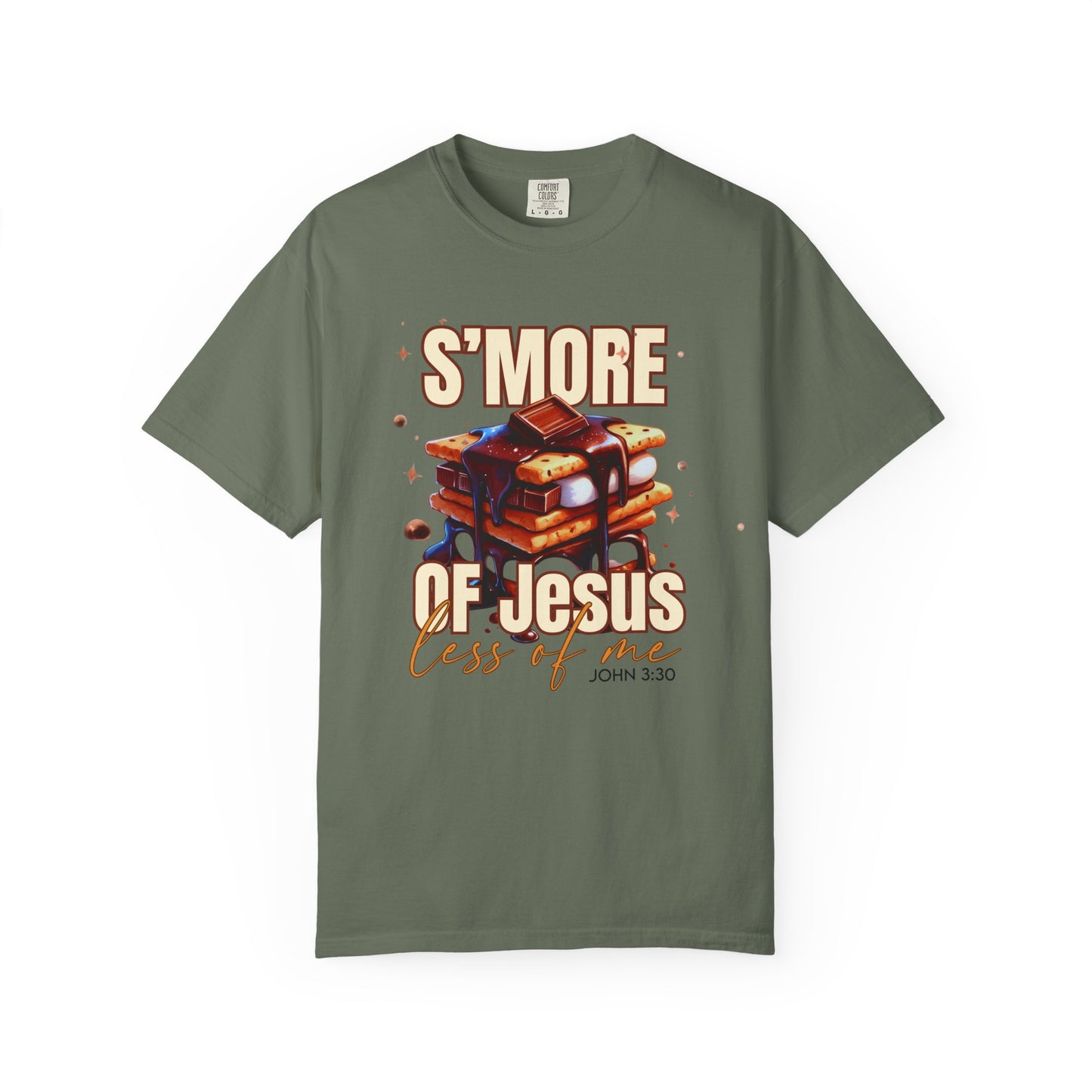 S'more of Jesus Unisex Garment-Dyed T-Shirt - Inspirational Christian Shirt