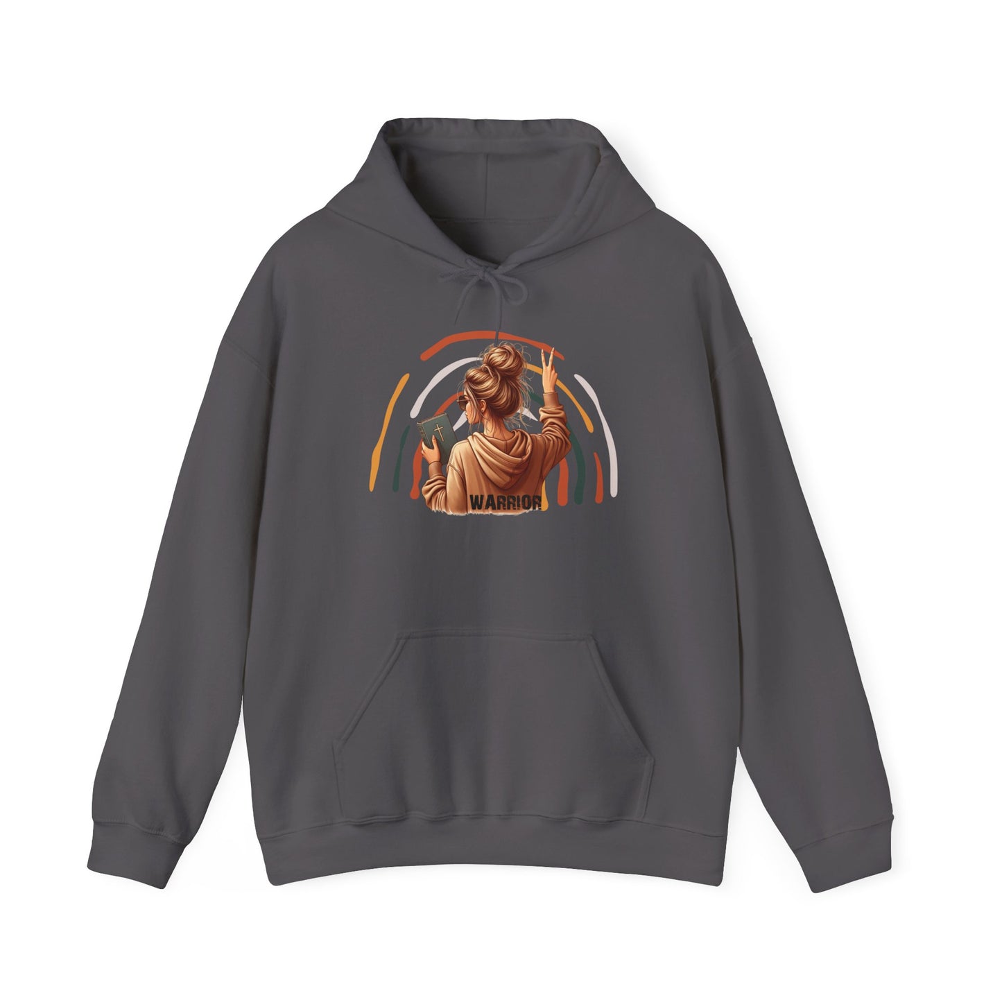 Warrior Unisex Heavy Blend™ Hooded Sweatshirt - Empowerment and Strength