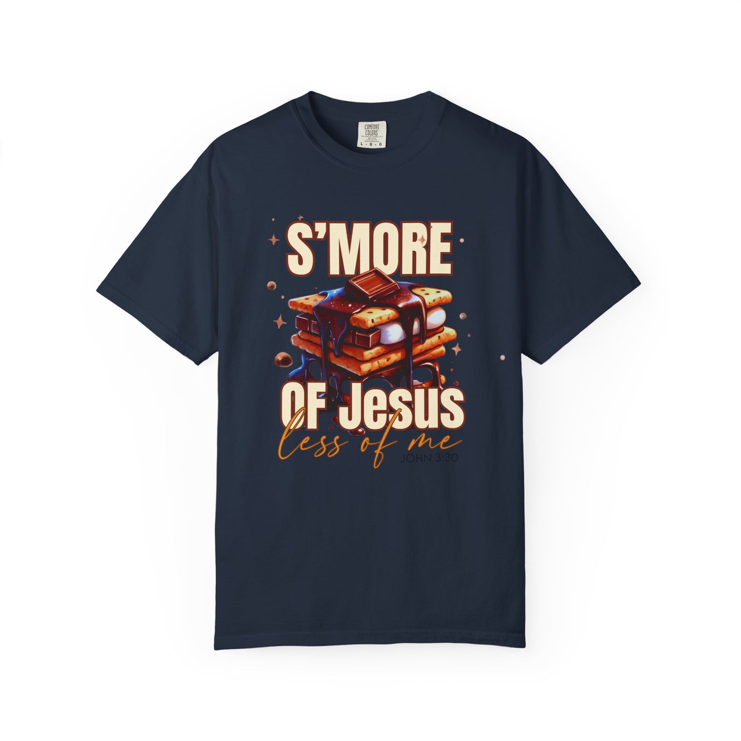 S'more of Jesus Unisex Garment-Dyed T-Shirt - Inspirational Christian Shirt