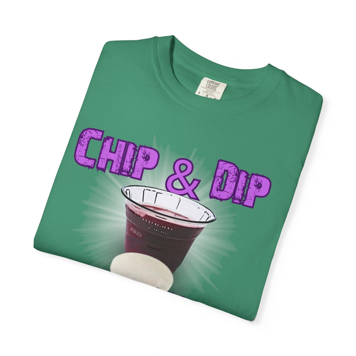 Breaking Bread with a side of humor-Chip & Dip Remembrance T-Shirt | Unisex Garment-Dyed
