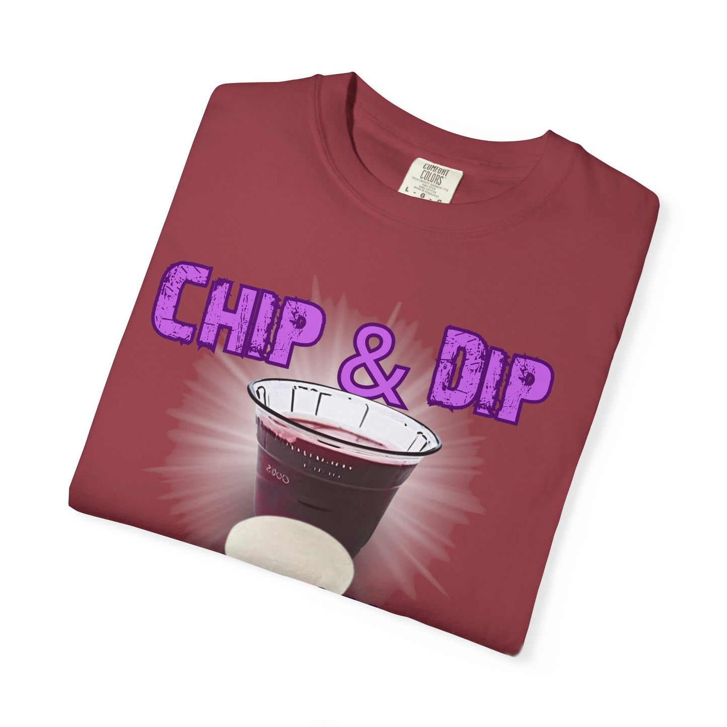 Breaking Bread with a side of humor-Chip & Dip Remembrance T-Shirt | Unisex Garment-Dyed