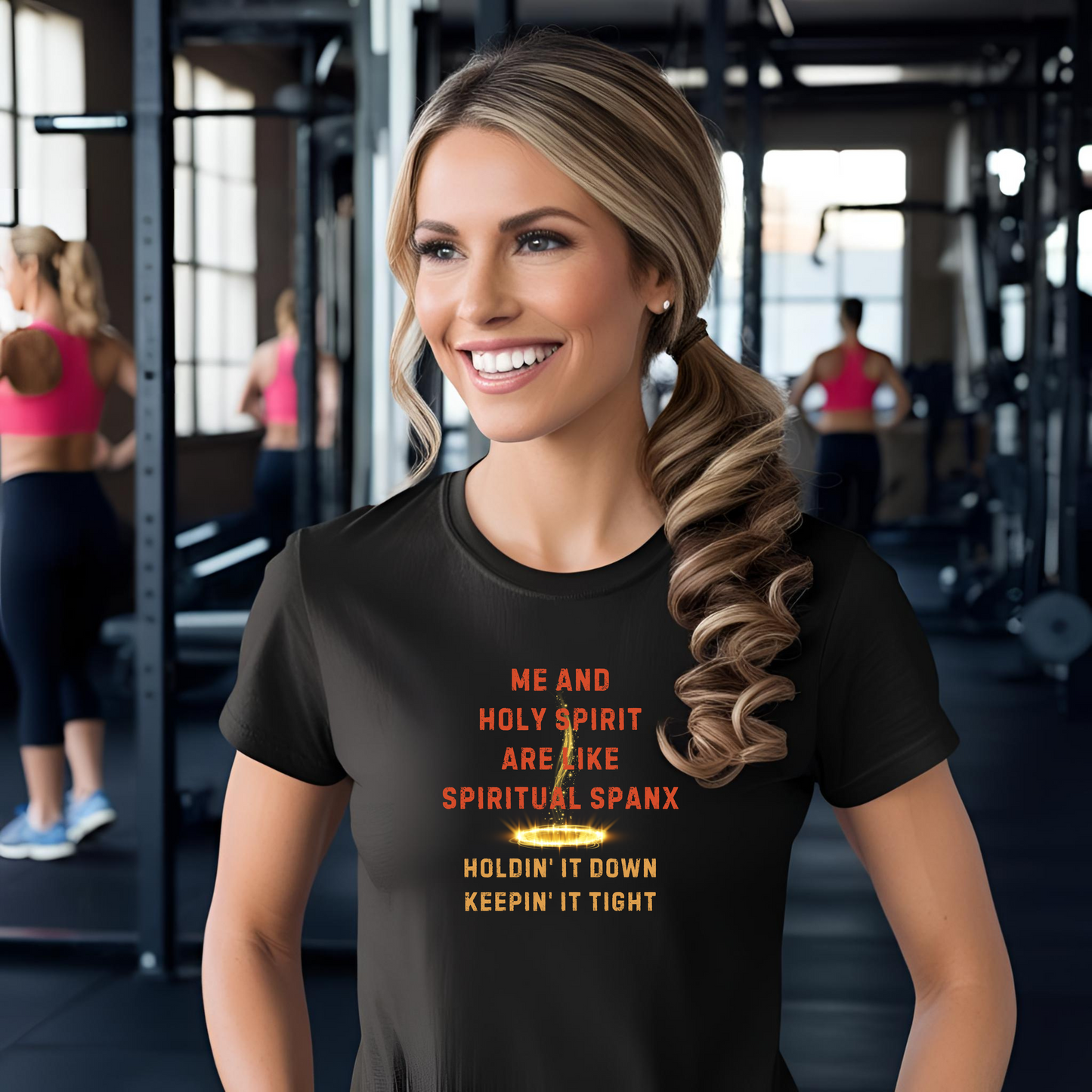 π₯ "Me and Holy Spirit Spiritual Connection Unisex Heavy Cotton Tee - Fun Quote T-Shirt