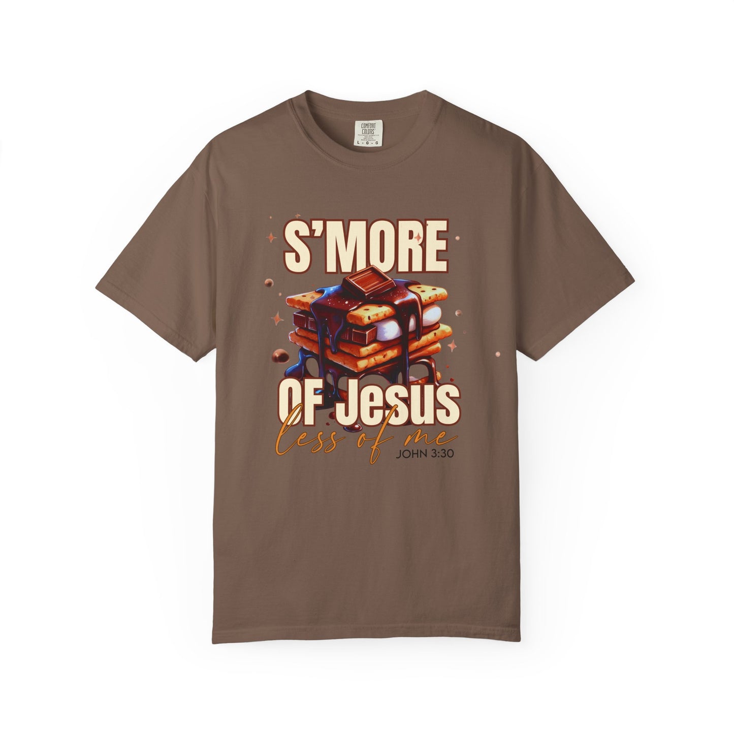S'more of Jesus Unisex Garment-Dyed T-Shirt - Inspirational Christian Shirt