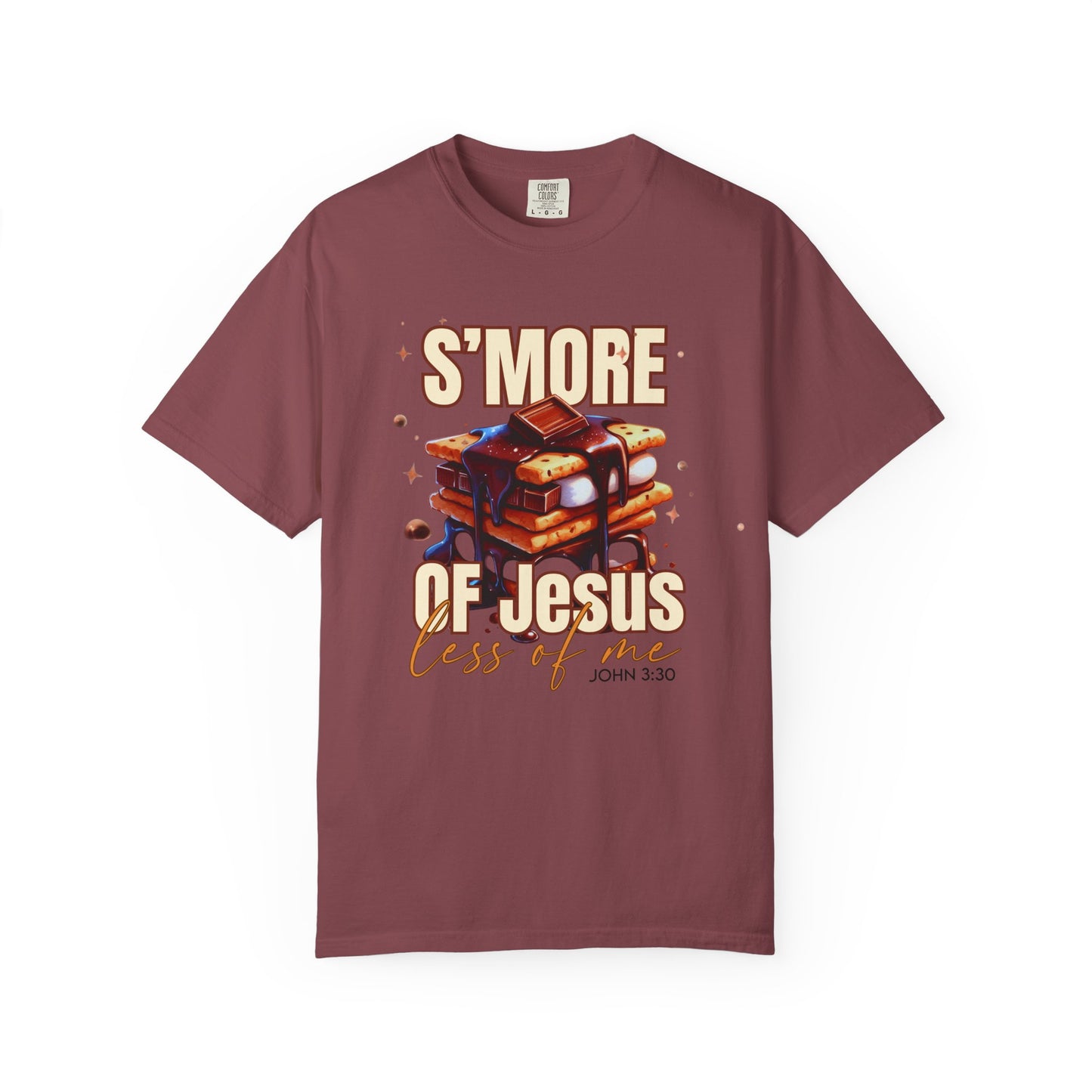 S'more of Jesus Unisex Garment-Dyed T-Shirt - Inspirational Christian Shirt