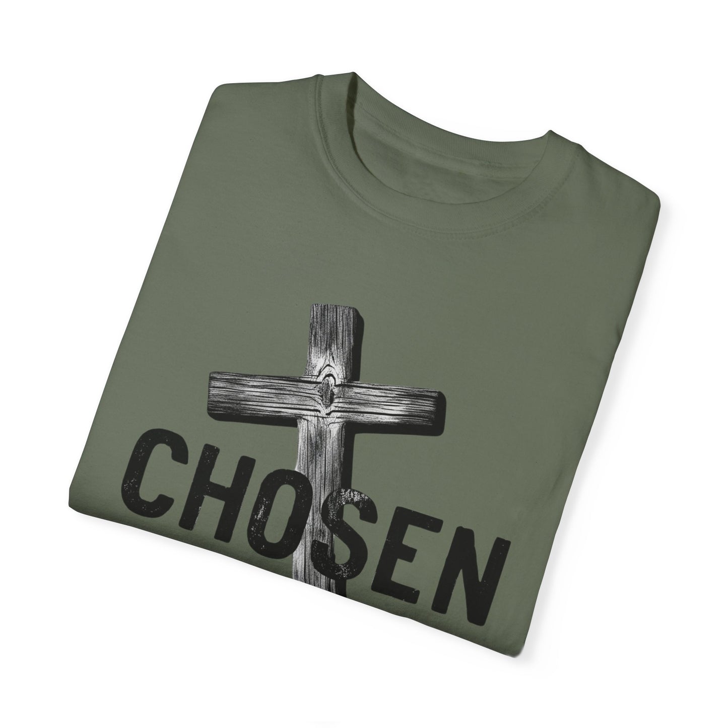 Faith-Inspired Unisex T-Shirt - 'Chosen' Design with Cross and 1 Peter 2:9