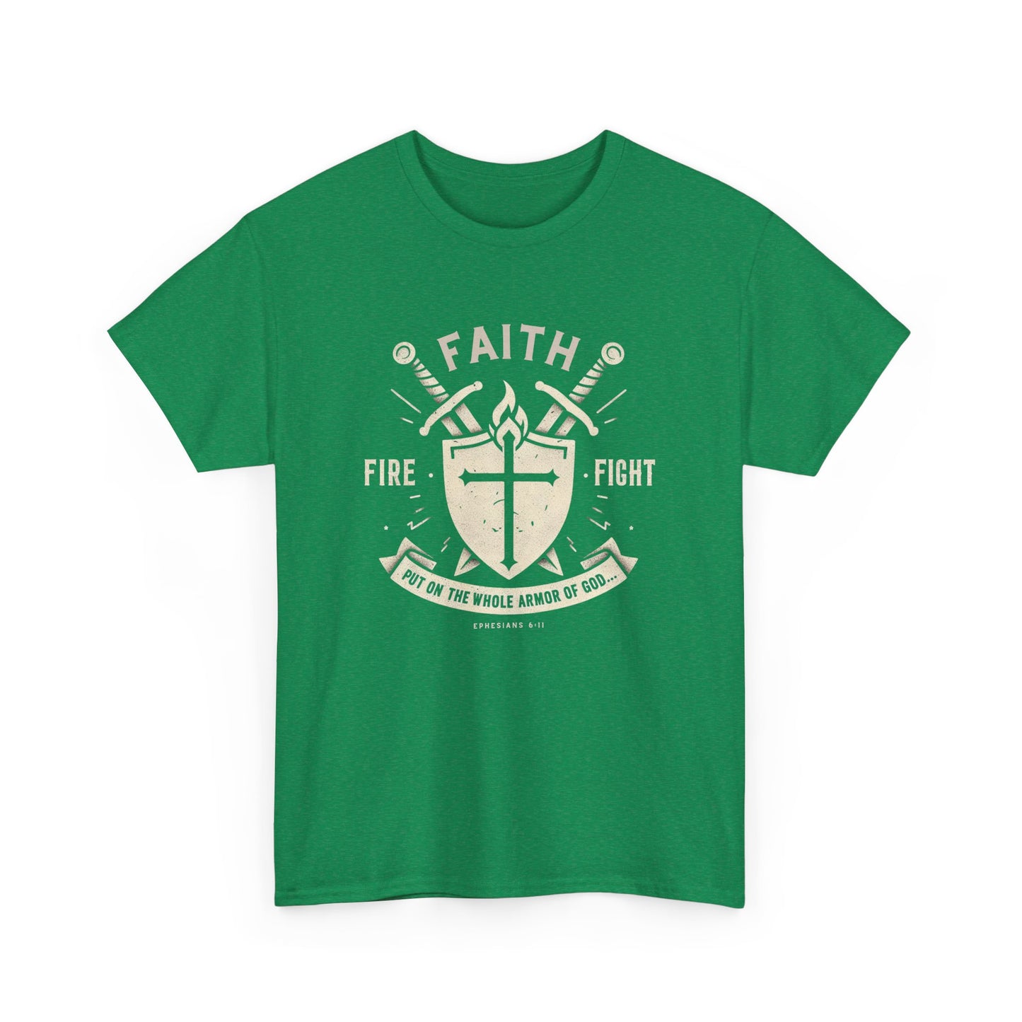 The Drip for the Saved-Faith. Fire. Fight Tee