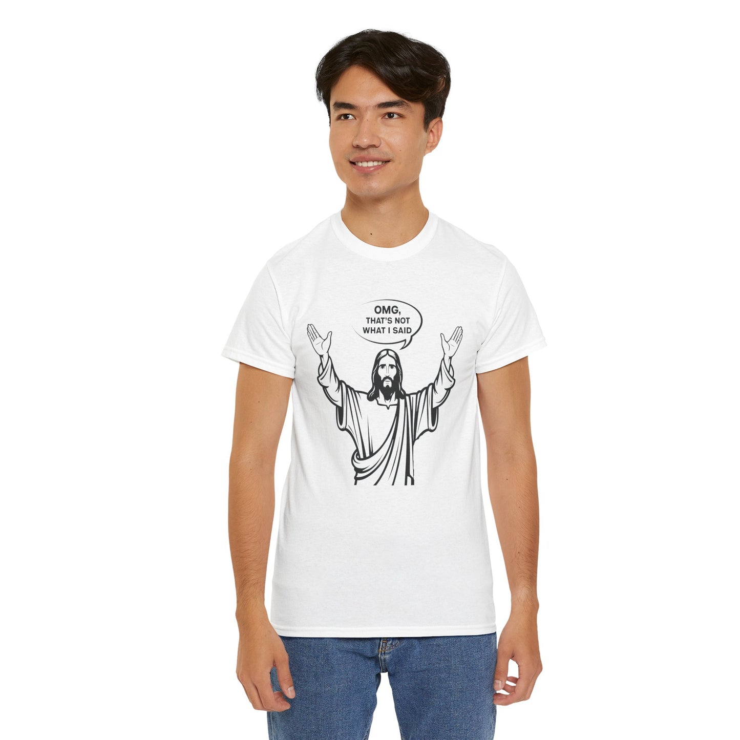 "OMG, That’s NOT What I Said!" – The Divine Facepalm Tee