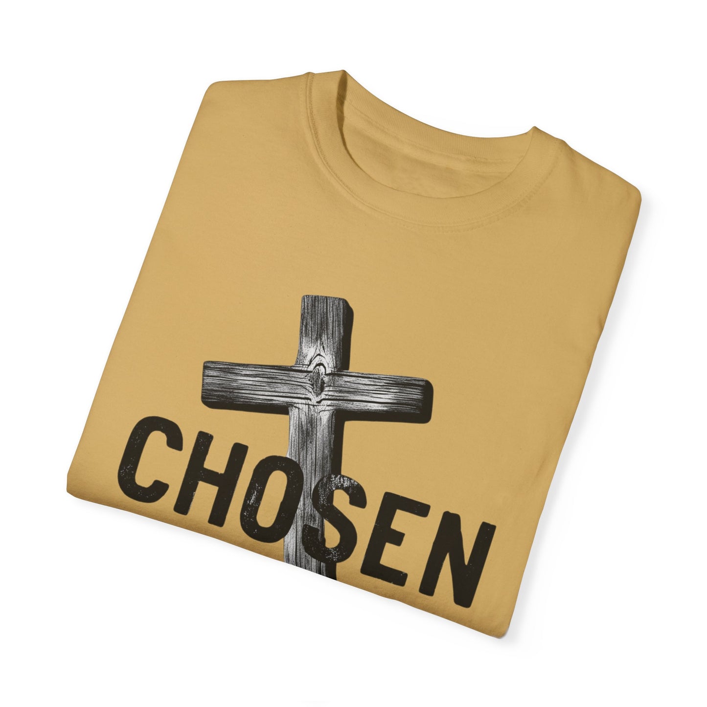 Faith-Inspired Unisex T-Shirt - 'Chosen' Design with Cross and 1 Peter 2:9