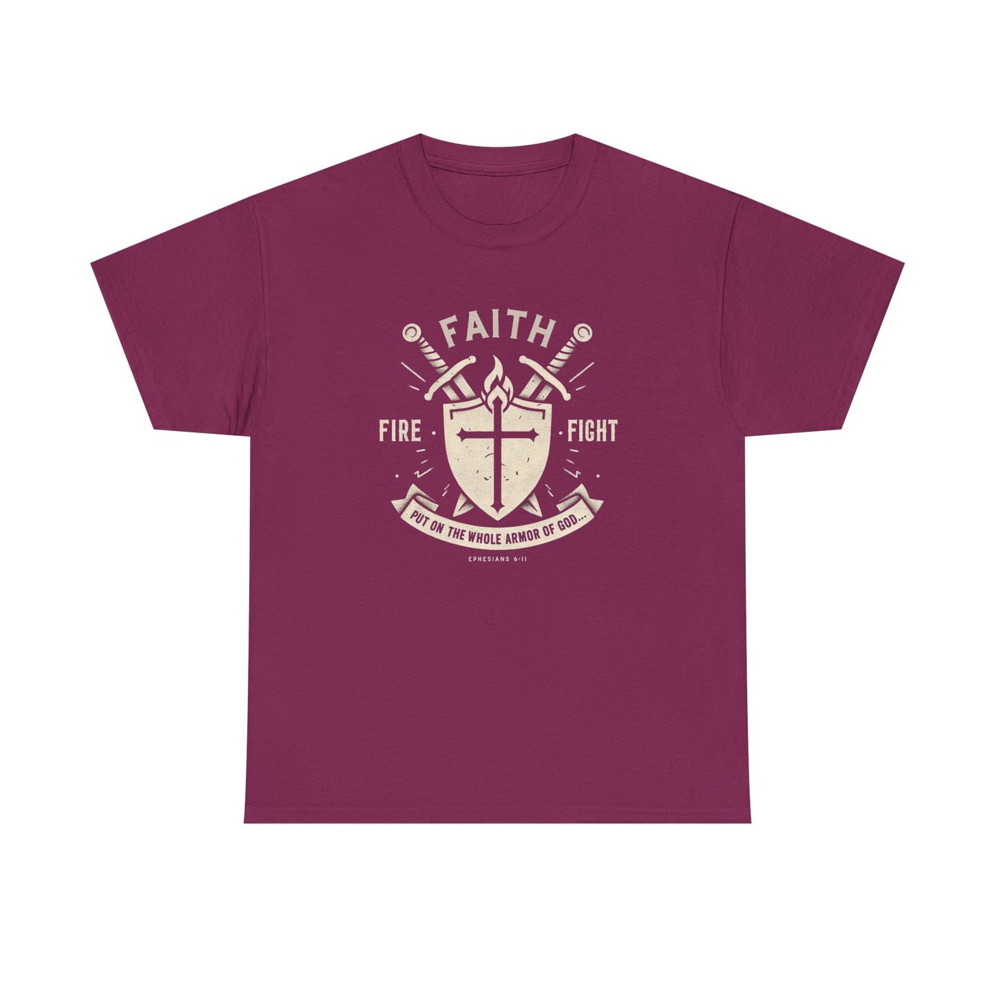 The Drip for the Saved-Faith. Fire. Fight Tee