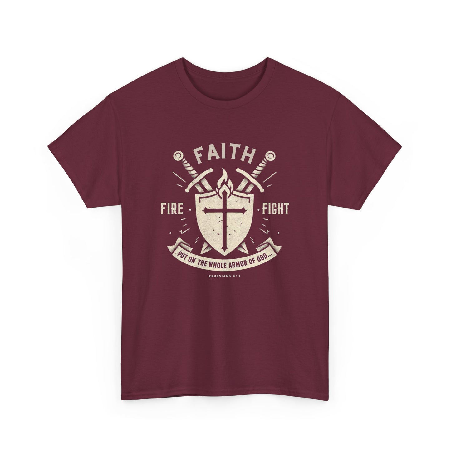 The Drip for the Saved-Faith. Fire. Fight Tee