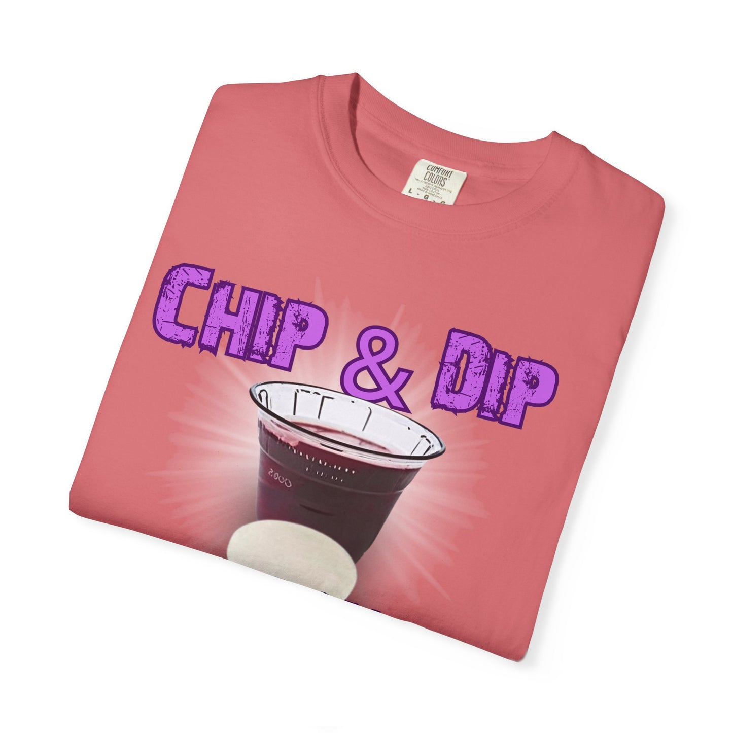 Breaking Bread with a side of humor-Chip & Dip Remembrance T-Shirt | Unisex Garment-Dyed