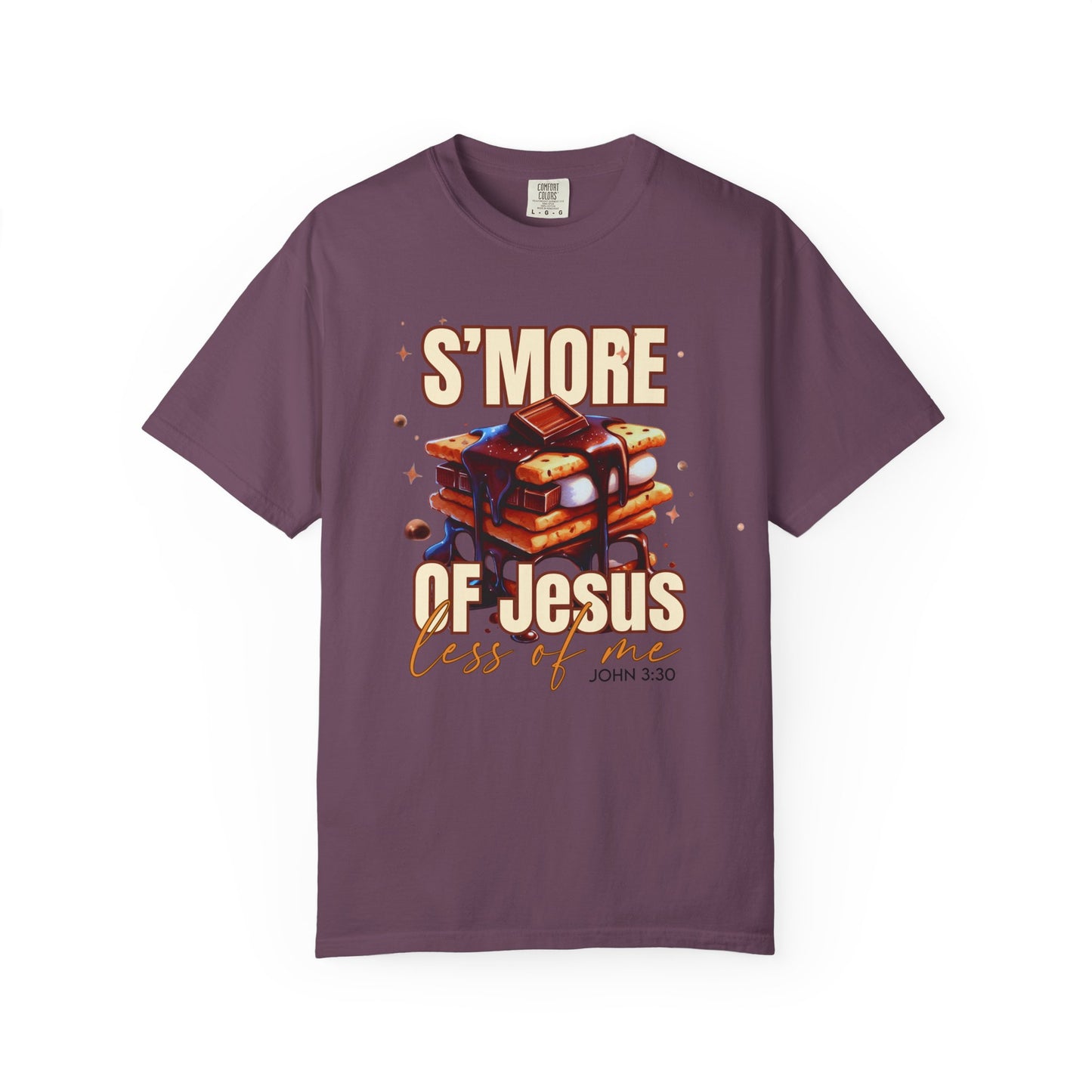 S'more of Jesus Unisex Garment-Dyed T-Shirt - Inspirational Christian Shirt