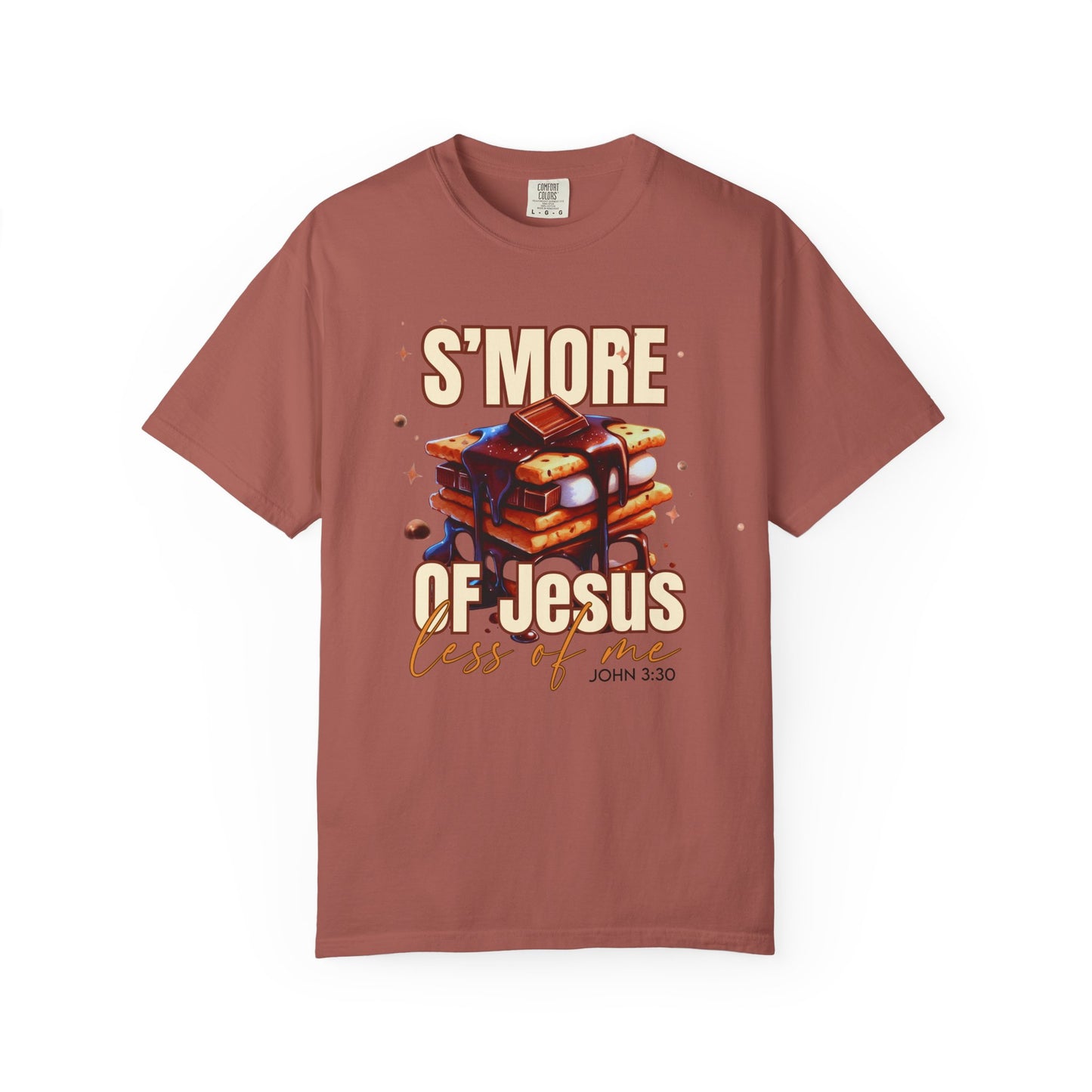 S'more of Jesus Unisex Garment-Dyed T-Shirt - Inspirational Christian Shirt