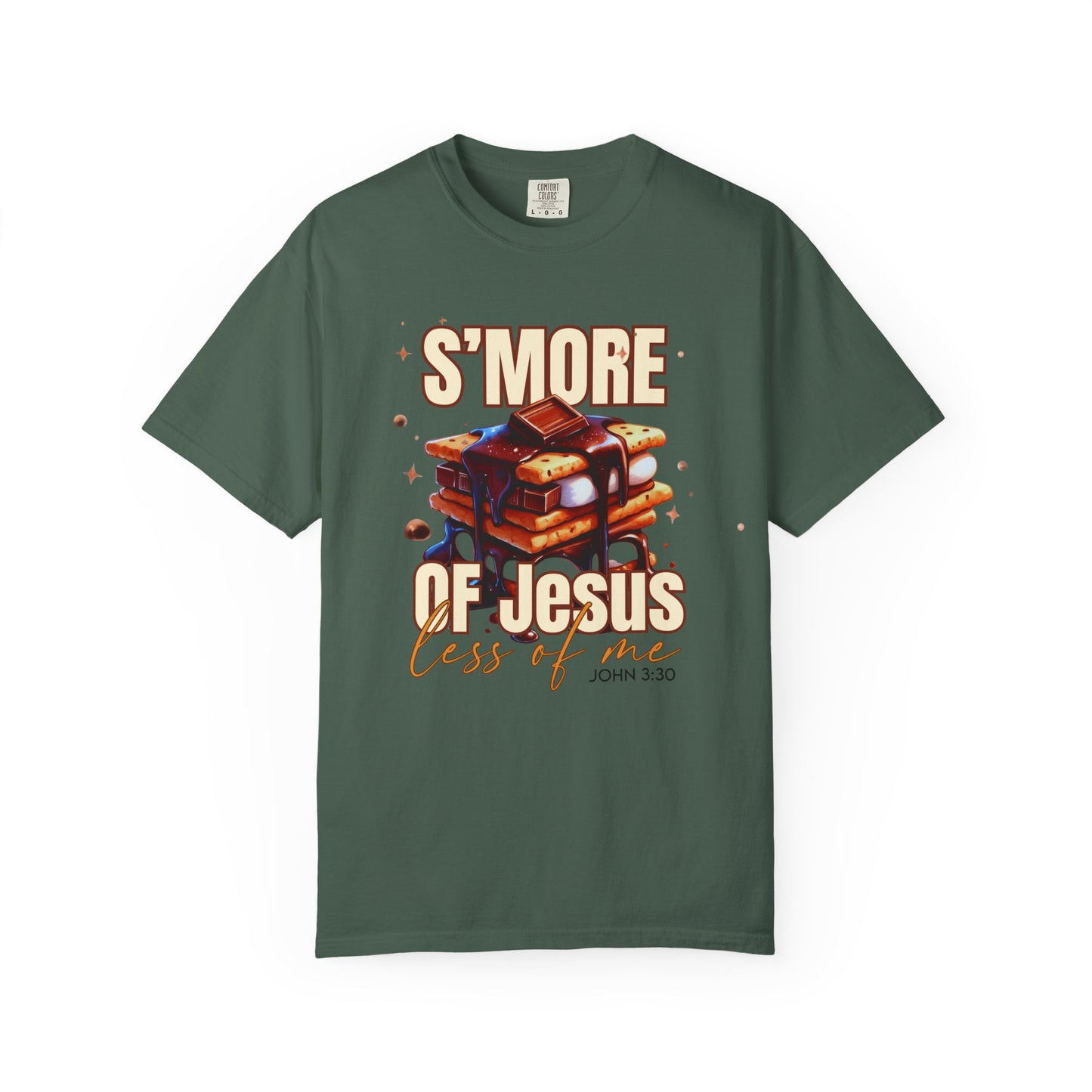 S'more of Jesus Unisex Garment-Dyed T-Shirt - Inspirational Christian Shirt