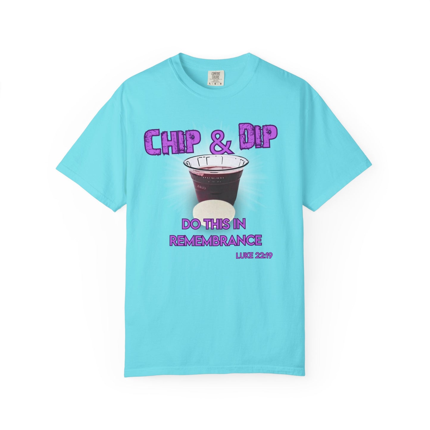 Breaking Bread with a side of humor-Chip & Dip Remembrance T-Shirt | Unisex Garment-Dyed