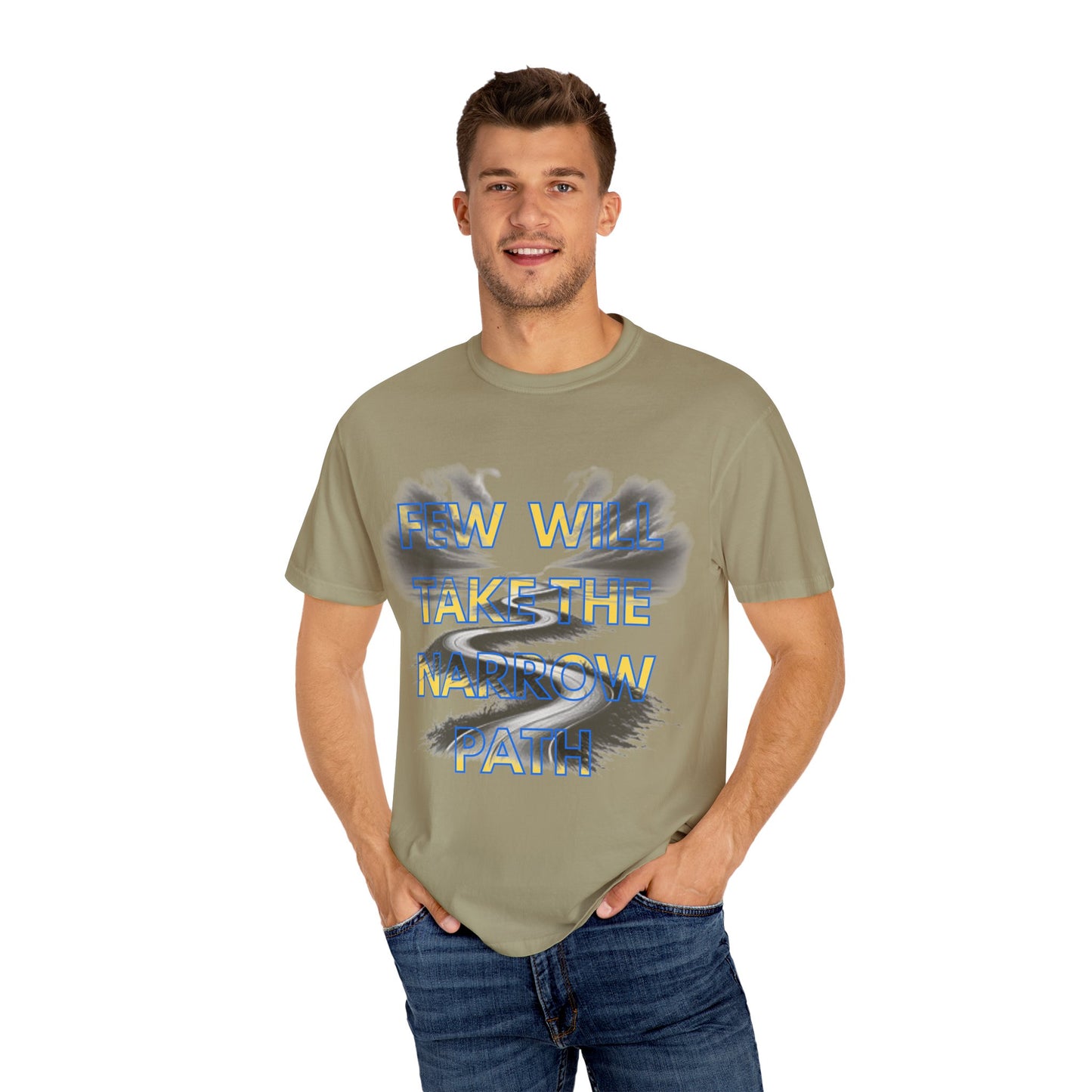 Inspirational Unisex T-Shirt - 'Few Will Take The Narrow Path' Design