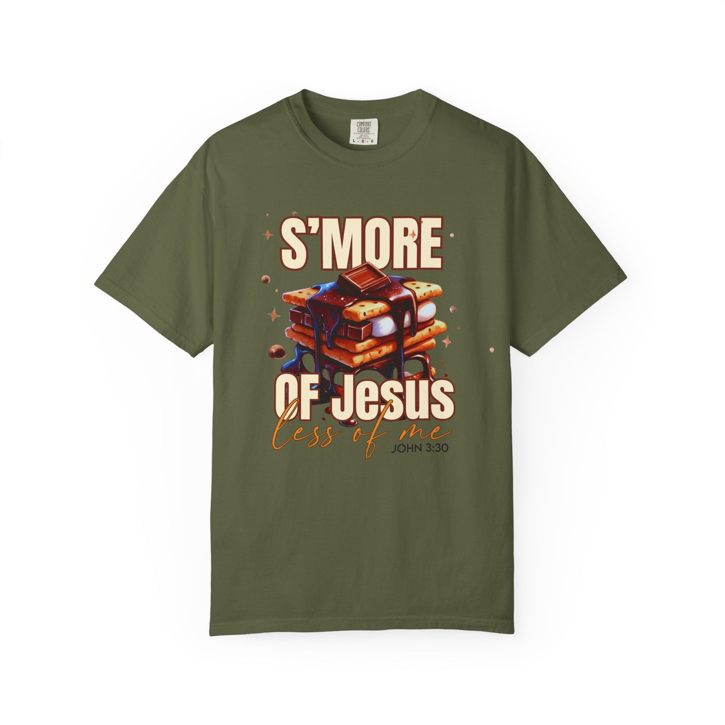 S'more of Jesus Unisex Garment-Dyed T-Shirt - Inspirational Christian Shirt