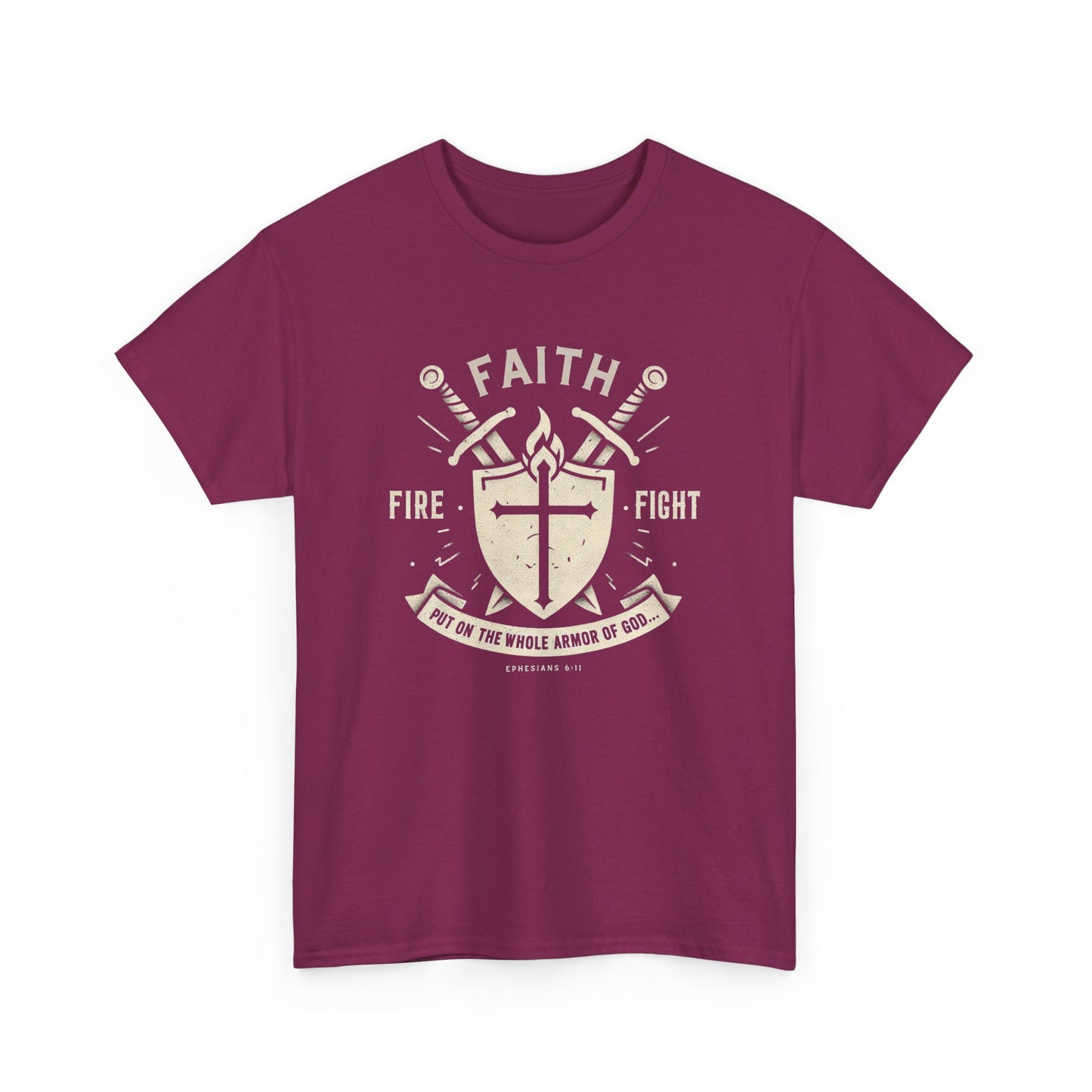 The Drip for the Saved-Faith. Fire. Fight Tee