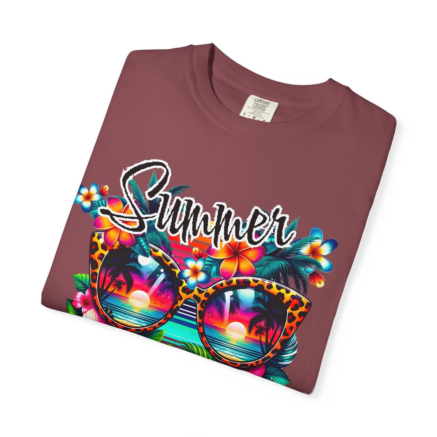 Summer Vibes Tee – Bring the Heat, Babe!
