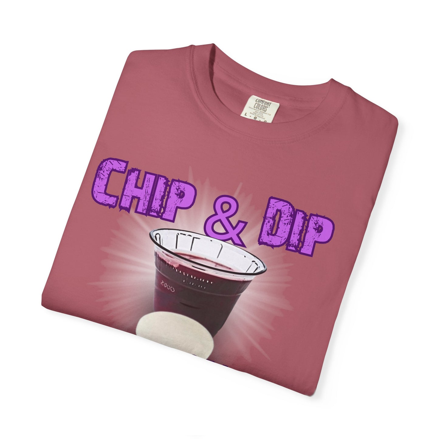 Breaking Bread with a side of humor-Chip & Dip Remembrance T-Shirt | Unisex Garment-Dyed