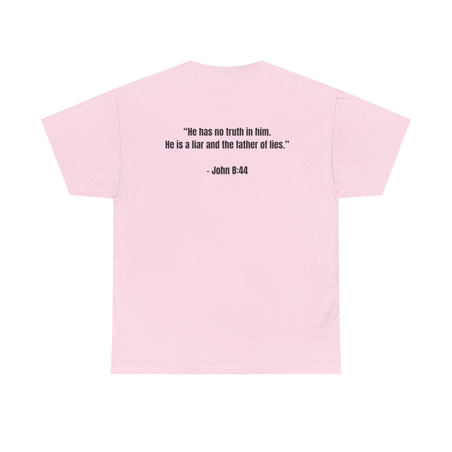 Devil Is a Liar Unisex Heavy Cotton Tee - Faith-Inspired Graphic T-Shirt