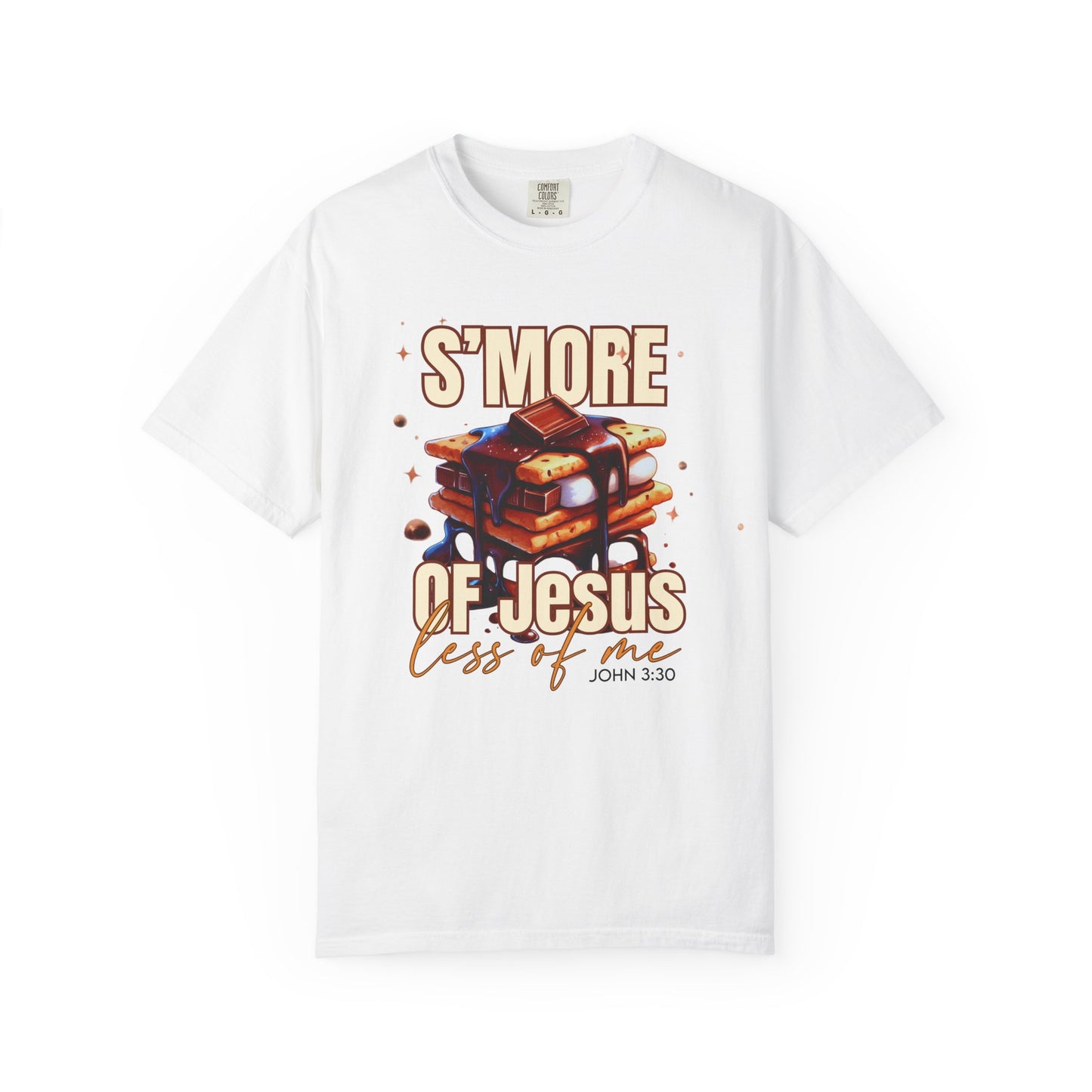 S'more of Jesus Unisex Garment-Dyed T-Shirt - Inspirational Christian Shirt