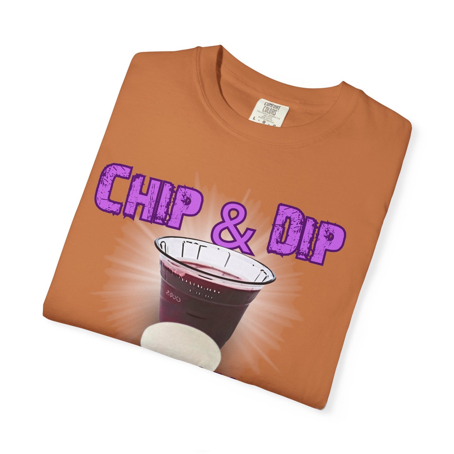 Breaking Bread with a side of humor-Chip & Dip Remembrance T-Shirt | Unisex Garment-Dyed