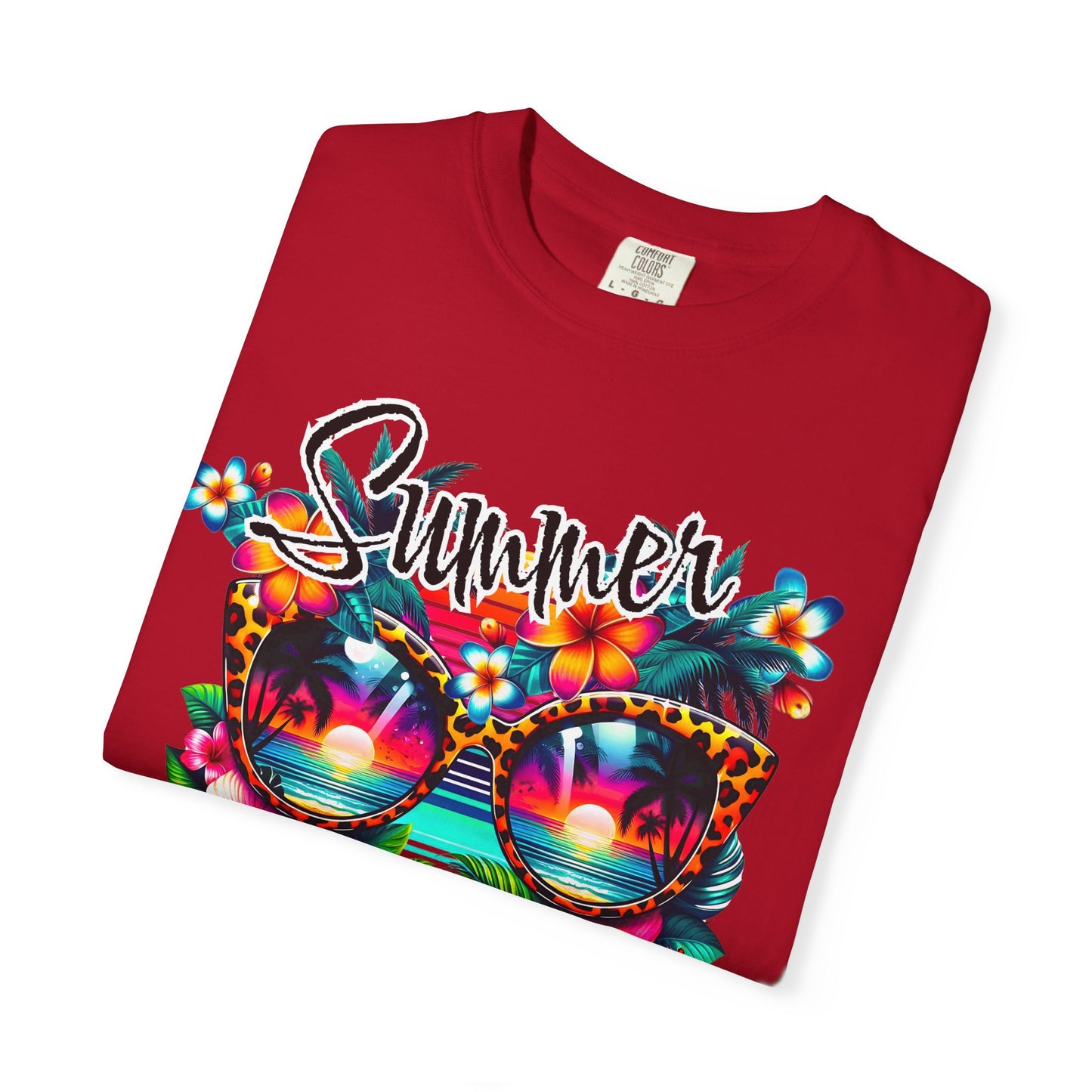 Summer Vibes Tee – Bring the Heat, Babe!