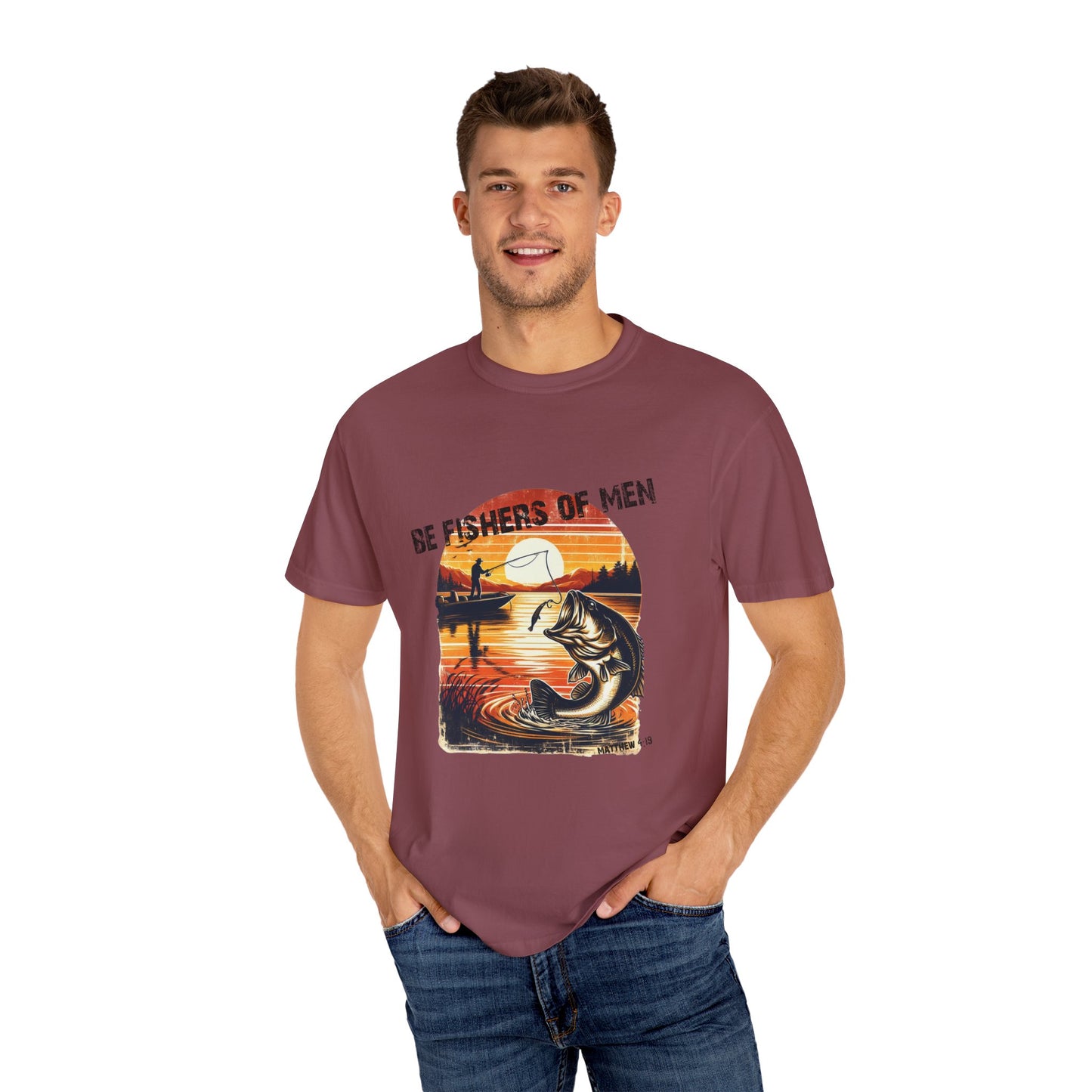 Fishing Themed Unisex T-Shirt - 'Be Fishers of Men' Graphic Tee