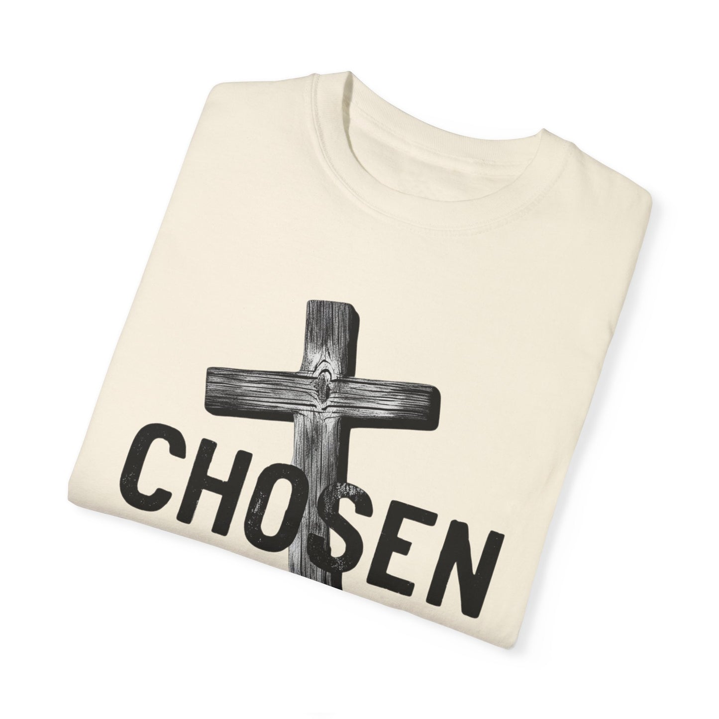 Faith-Inspired Unisex T-Shirt - 'Chosen' Design with Cross and 1 Peter 2:9